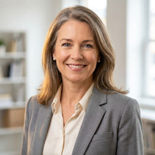 Sarah Coleman, được ghi là Giám đốc Tài chính tại Rạng Ngânminh, trong ảnh hồ sơ